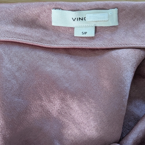 Vince Pink Halter Cowl Neck Dress - Picture 7 of 10